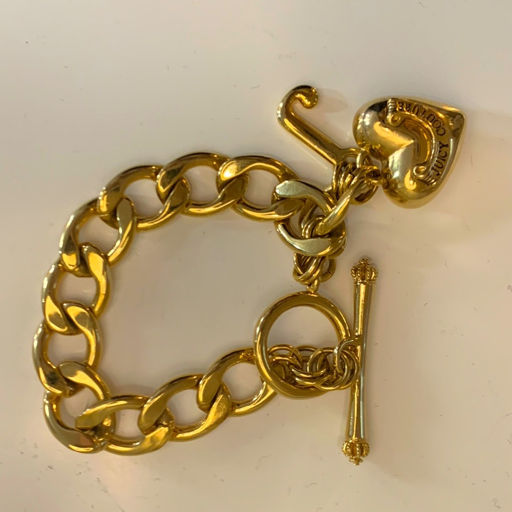 Vintage Juicy Couture Charm Link Bracelet
